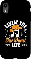 Vista 9 de Funda para iPhone XS Max Living The Line Dance Life Country Music Funny Line Dancing Case
