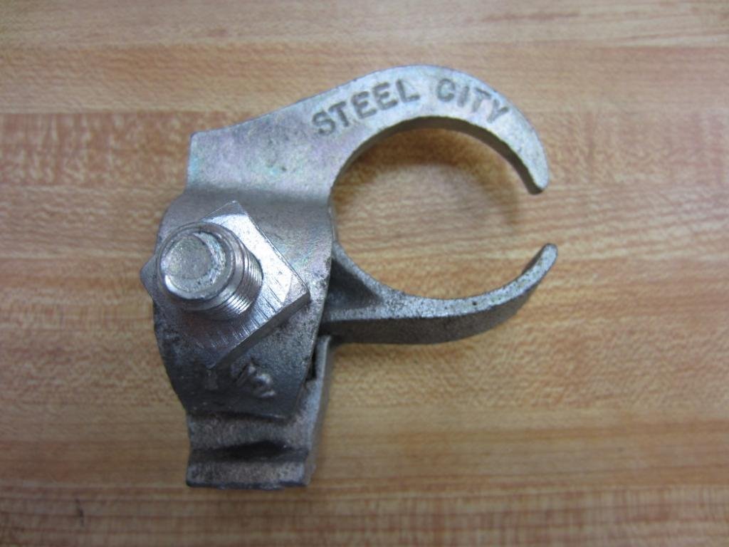 Steel City EC-1-1/2 1-1/2" Edge Pipe Clamp EC112 (Pack of 6)