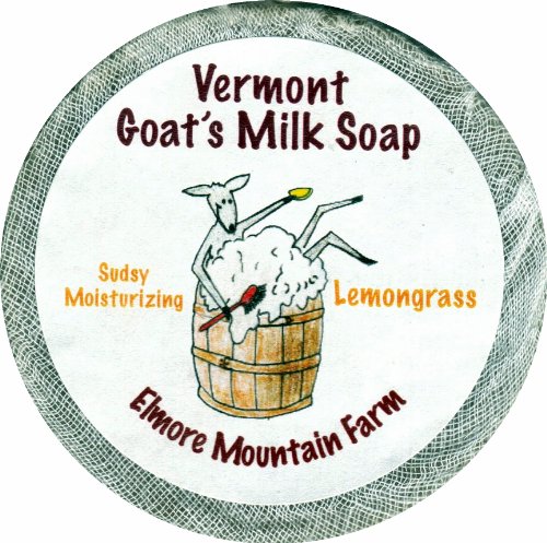Elmore Mountain Farm Goat's Milk Soap - Lemongrass