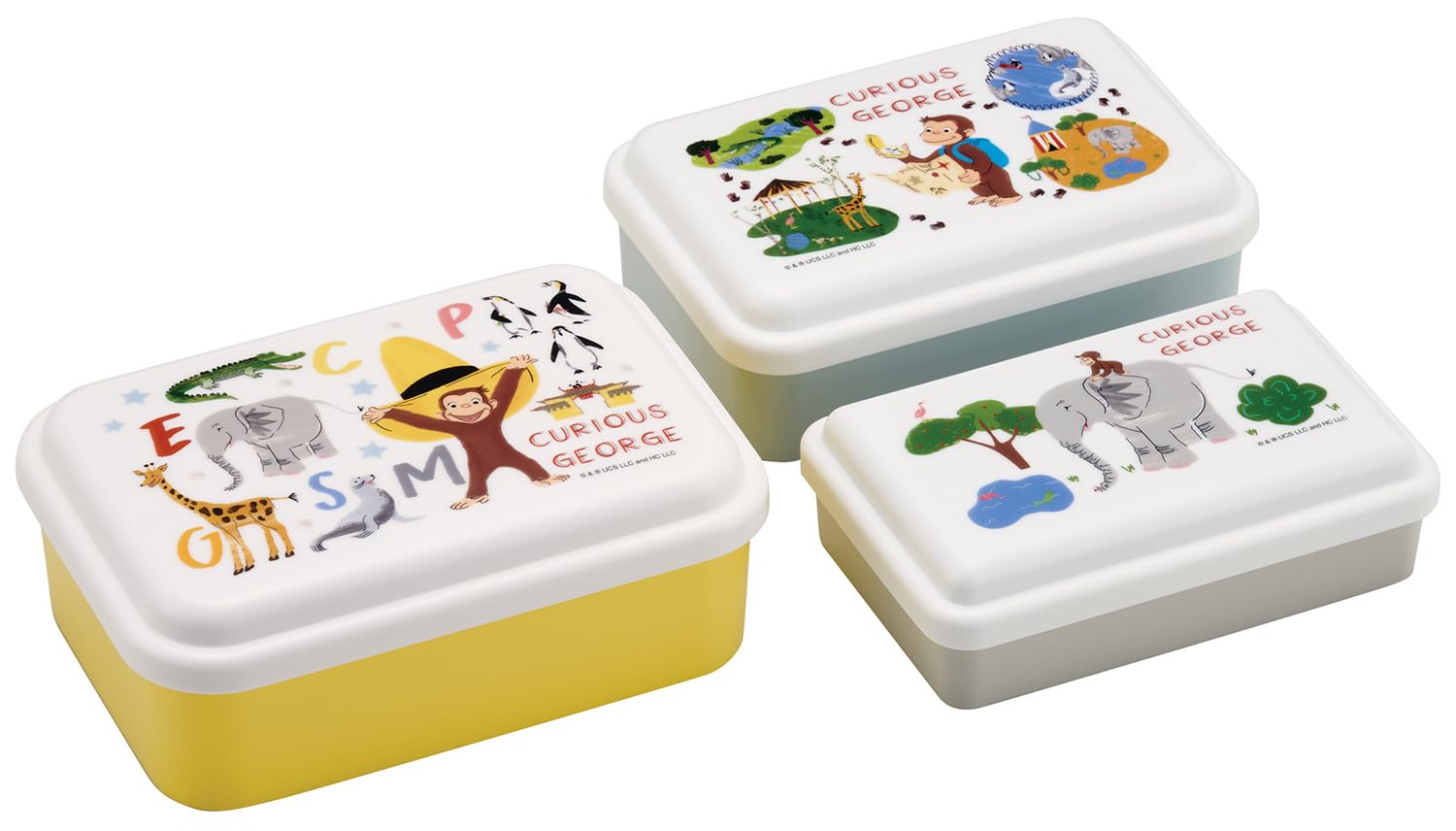 Amazon｜スケーター(Skater) お弁当 保存容器 3個セット S/230ml M