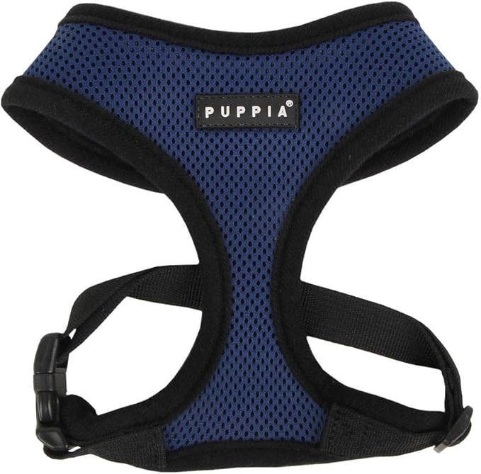 Puppia Soft Dog Harness No Choke OverTheHead Triple Layered Breathable Mesh