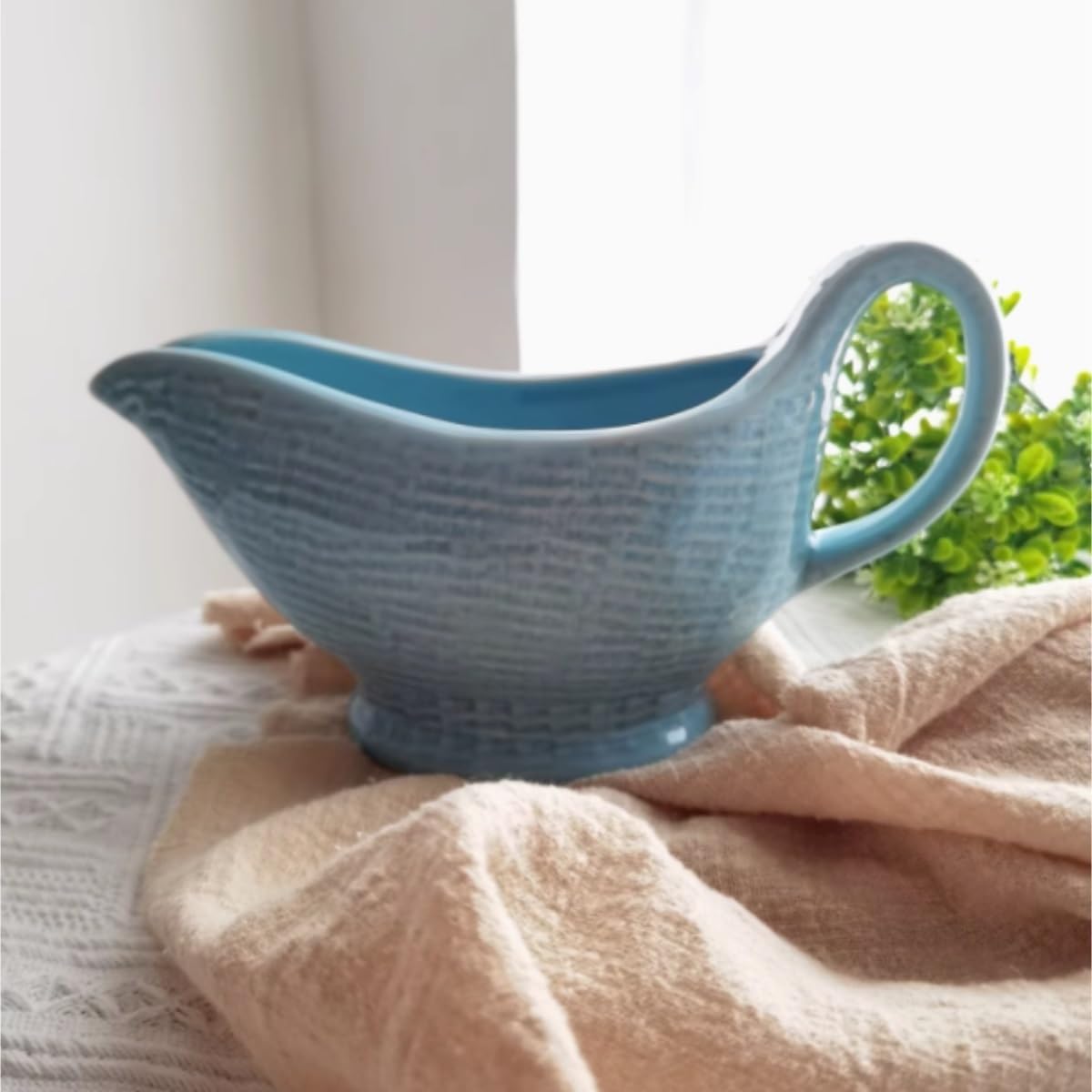 Salsiera in ceramica per condimenti per insalata e salsa di bistecca, elegante contenitore per succhi e lattiera per cucina e ristorante, perfetto per la cucina occidentale