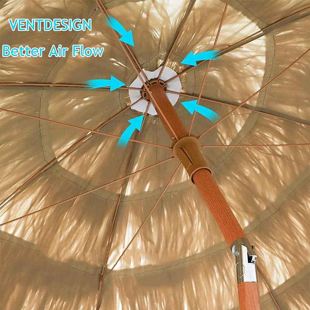 LSLYTQ Umbrellas for Outside Pool, Folding ched Patio Umbrella, Garden Parasols, Outdoor Terrace Garden Swimming Pool Sun Umbrella good