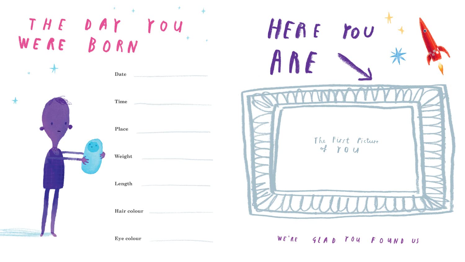 Your Life On Earth: A baby memory book from the creator of the bestselling Here We Are – the perfect keepsake and gift for new parents to record their infant’s first-year milestones