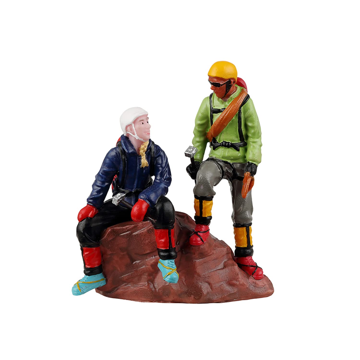 Alpinistes Lemax 22128 Vail Village collection village de Noël miniature enneigé