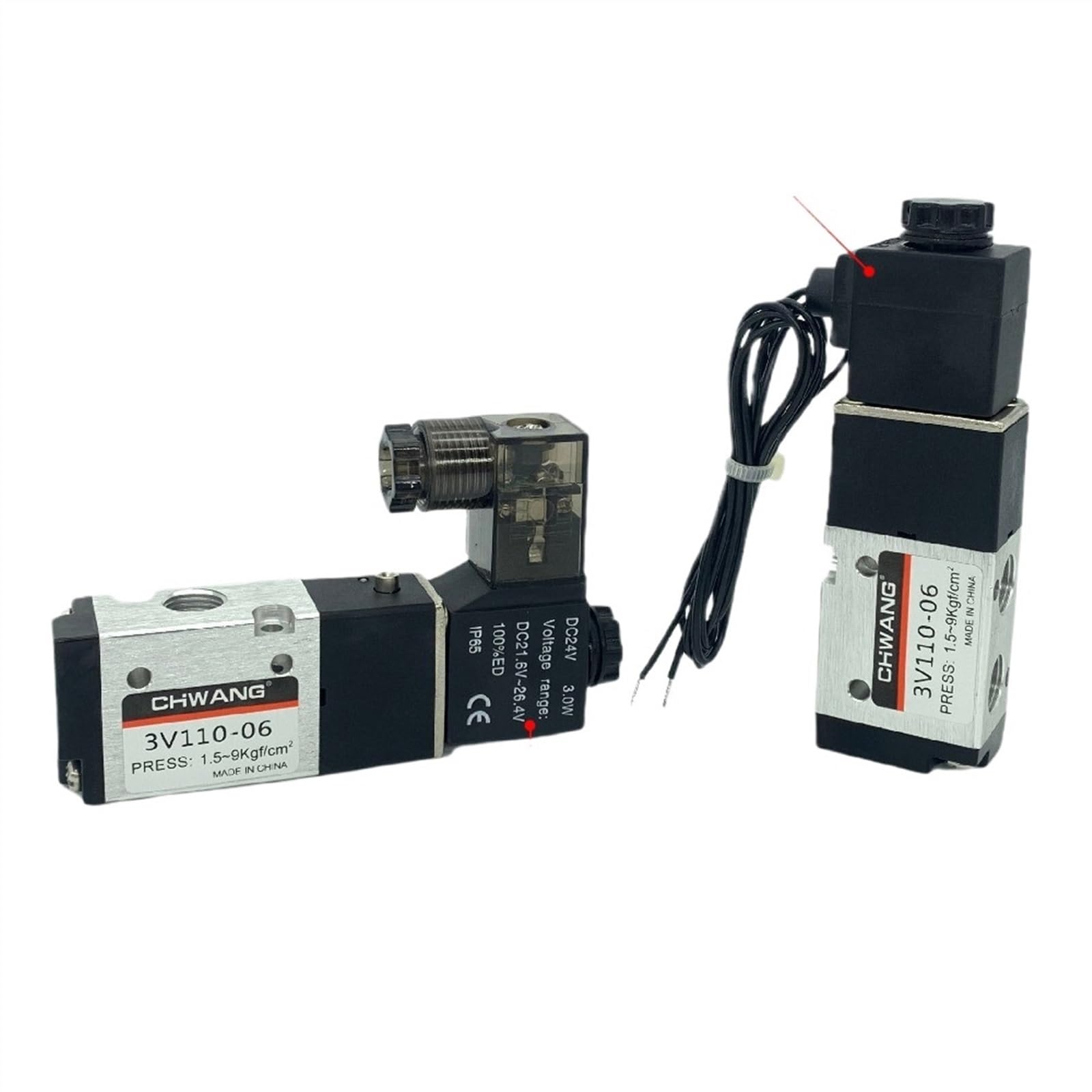 Électrovanne pneumatique 3 voies évite les pertes de pression sur circuit 220V AC