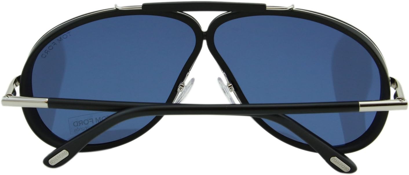 Tom Ford Sunglasses 0509 Cedric 02V Matt Black Blue