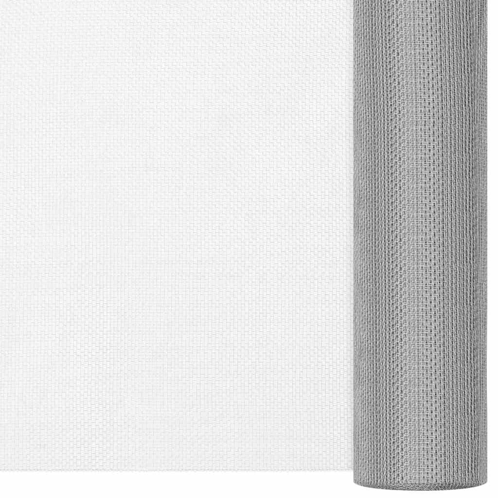 Generisch Netze 60 x 1000 cm Mesh Edelstahl 201 Silber,Zaunfelder,3 kg-150890