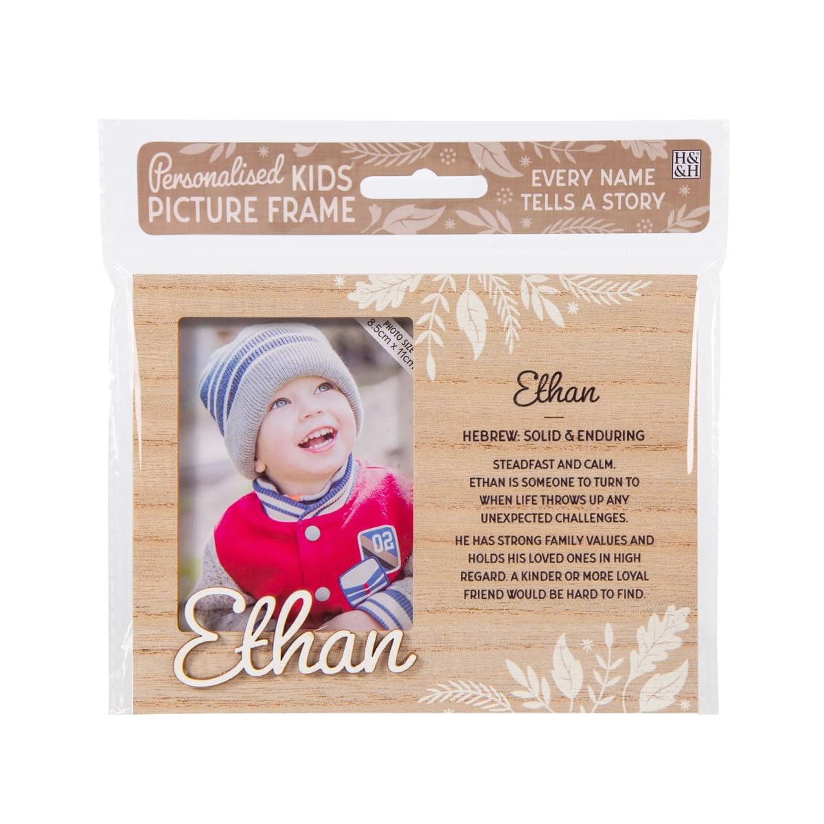 History & Heraldry Dark/Light Named Photo Frames (Ethan)