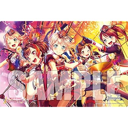 Amazon ブシロード ラバーマットコレクションエクストラ バンドリ ガールズバンドパーティ Afterglow ツナグ ソラモヨウ アニメ 萌えグッズ 通販
