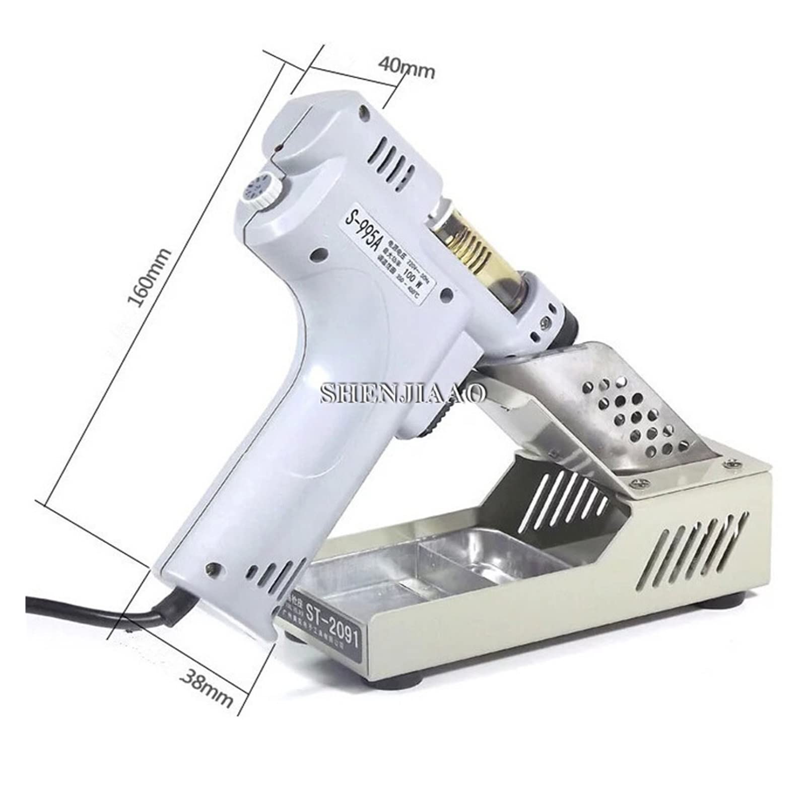 S-995A/S-993A/S-997P/S-998P Electric Absorb Gun Electric Desoldering Hot Air Gun Desoldering Pump Soldering Iron,DIY Tools(S-998P)