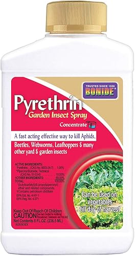 Bonide Products 857 - Líquido para rociar para jardín Pyrethrin, 8 oz.