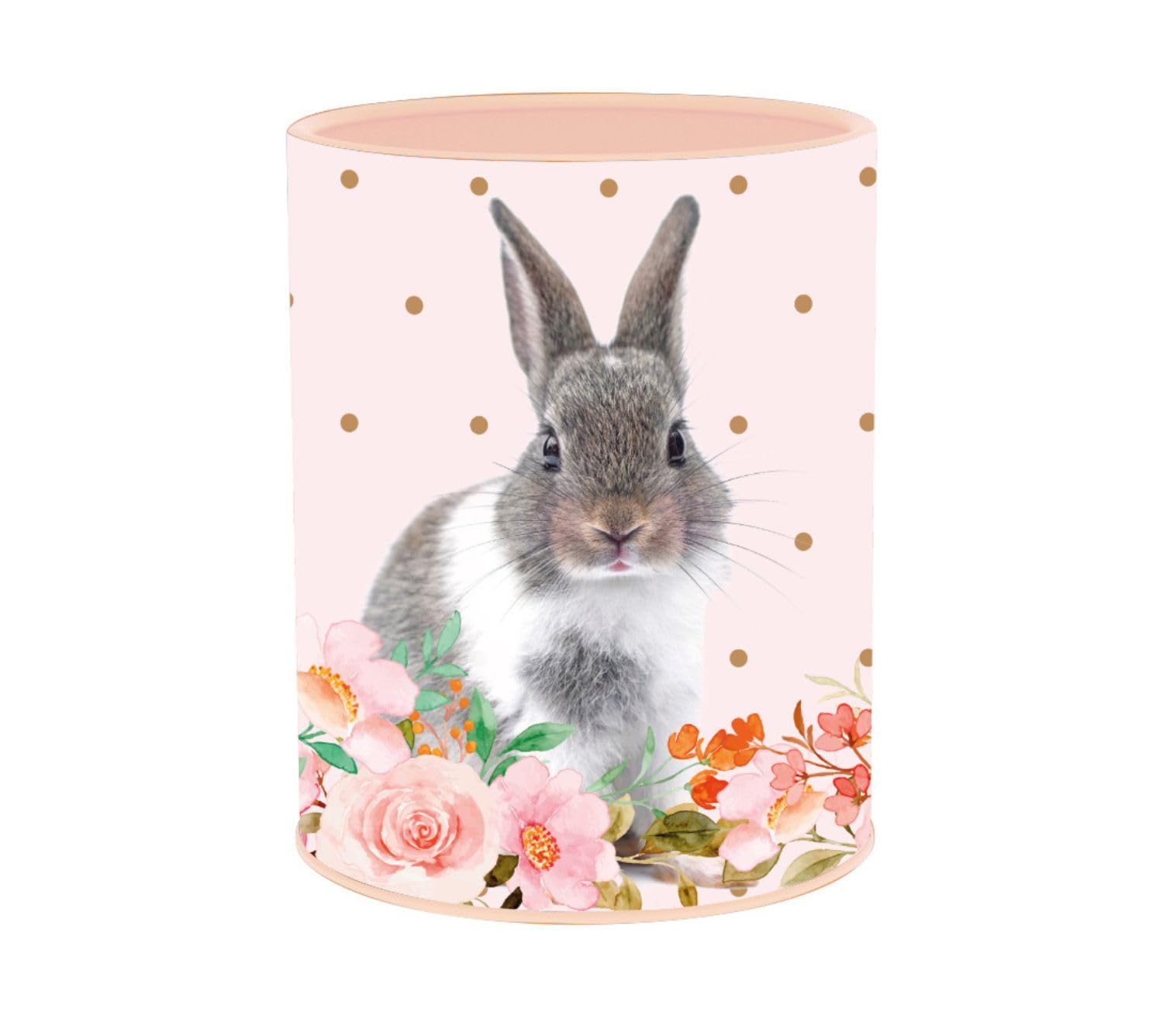 Quo Vadis - Pencil pot - My cute paws friends - Multicoloured - Resistant and durable - 8x8x10.5cm - Metal