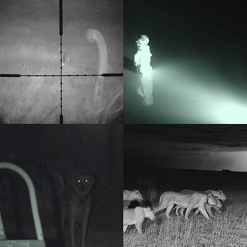 Miniatura 7 de Linterna iluminadora LED IR Zoomable 850nm Linterna infrarroja Dispositivo de visión nocturna para caza, búsqueda y rescate, uso militar.