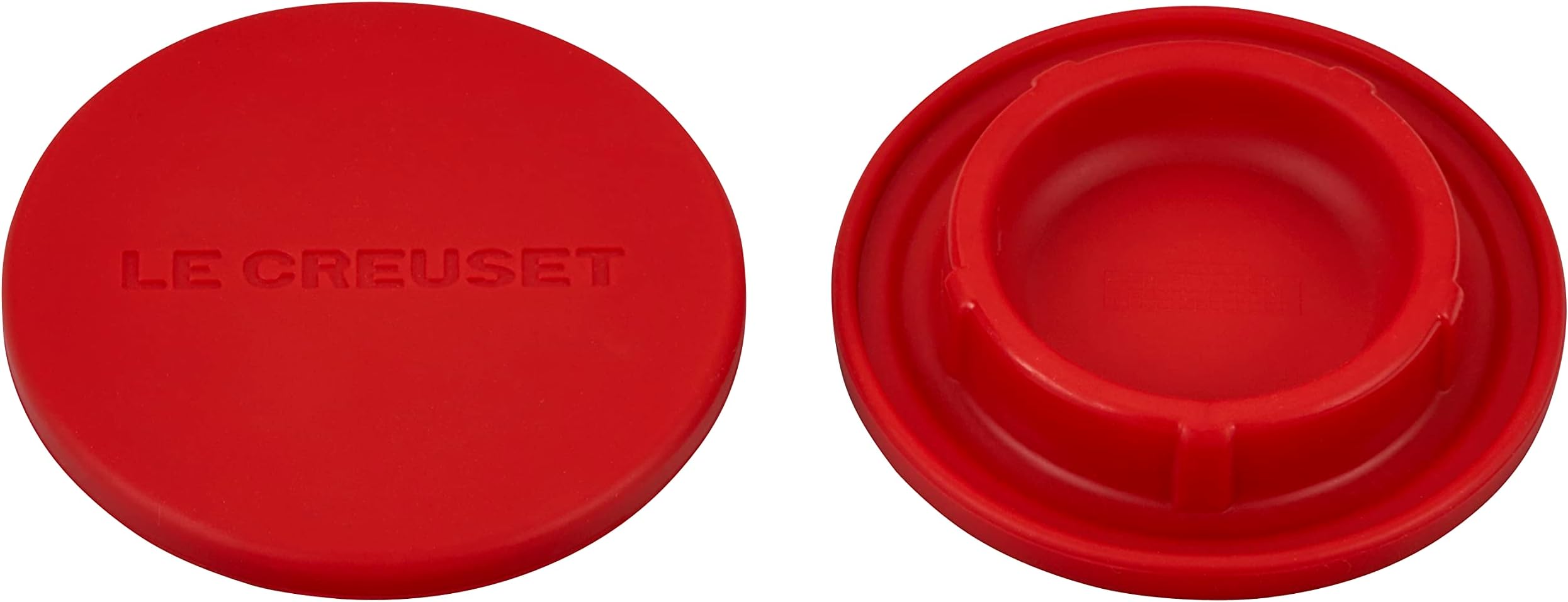 Silicone Mill Caps, 2 1/2", Cerise