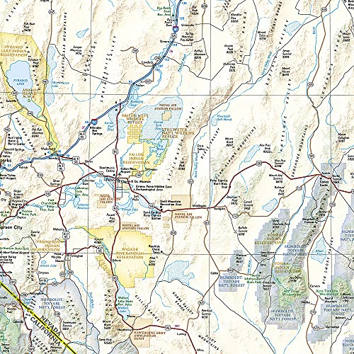United States, California and Nevada Map (National Geographic Adventure Map, 3119) - Image 3