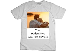 Custom Image Shirt: Design Your Own T-Shirt, Personalized with Text or Photo