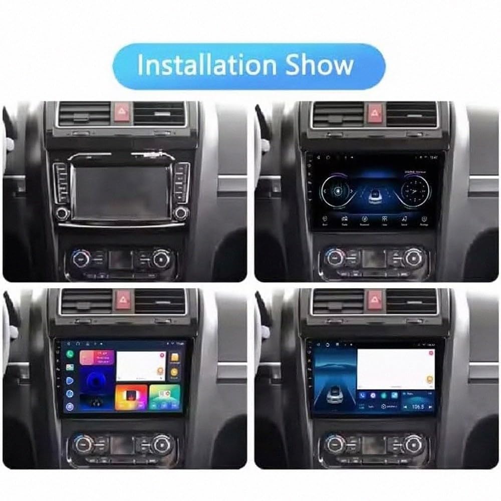 Przenośny Ekran Carplay Systemu Audio dla Great Wall Hover Haval H5 1 2013-2017 Odtwarzacz Wideo Car Play Mirror Link, Siri/Airplay/Aux/Radio, Odtwarzacz Bluetooth, 8 Rdzeń 8G+256G
