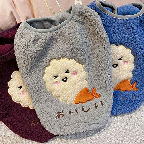 ULTECHNOVO Inverno Cão Colete Quente Pet Vestuário à Prova de Vento Perímetro Casaco Natal Quente Ga