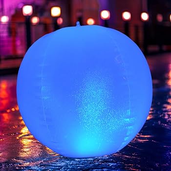 led floating pool ball with speaker