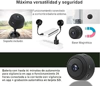 BootyBay Mini WiFi Biztonsági Kamera - Rejtett Megfigyelés Autóhoz, Lakáshoz és Irodához 4