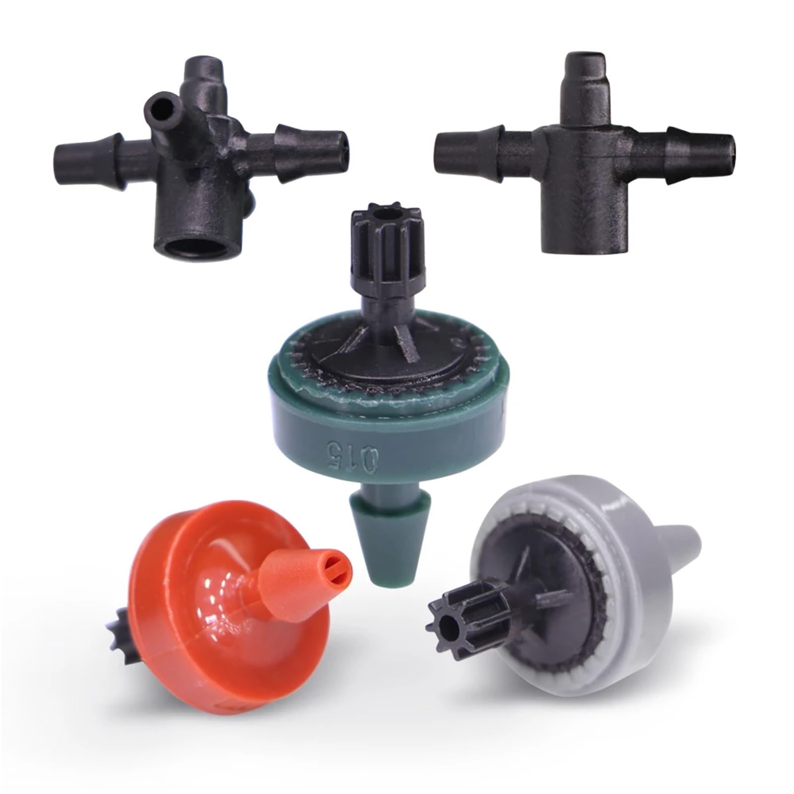 Goteros para Riego Accesorio de riego por Goteo agrícola, gotero de compensación, Distribuidor de Agua de 2, 4 y 8 litros(Style6)