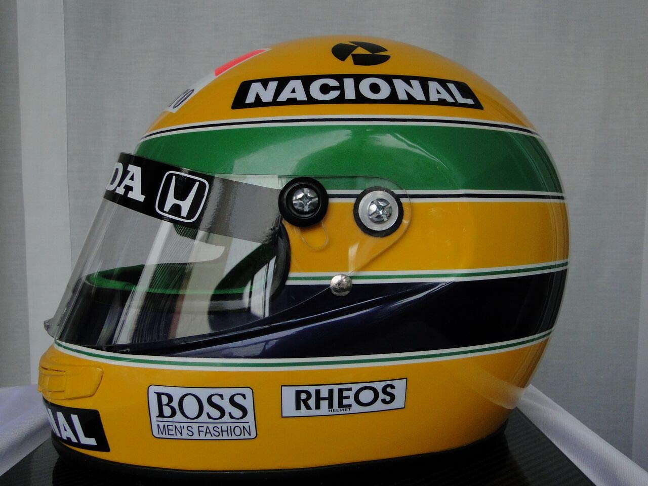 美品　Ayrton Senna ヘルメットコレクション Amazon | アイルトン セナ AYRTON SENNA 1990年 仕様 レプリカ