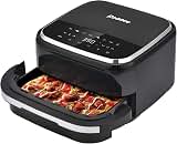 Pizza Oven & Air Fryer, 4.5QT 11-in-1 Flat Airfryer with Superior Top and Bottom Airflow Tech, Digital Display, Large Viewing Window, Grill Plate, Up to 32 Chicken Wings / 11" Pizza Capacity — image 9