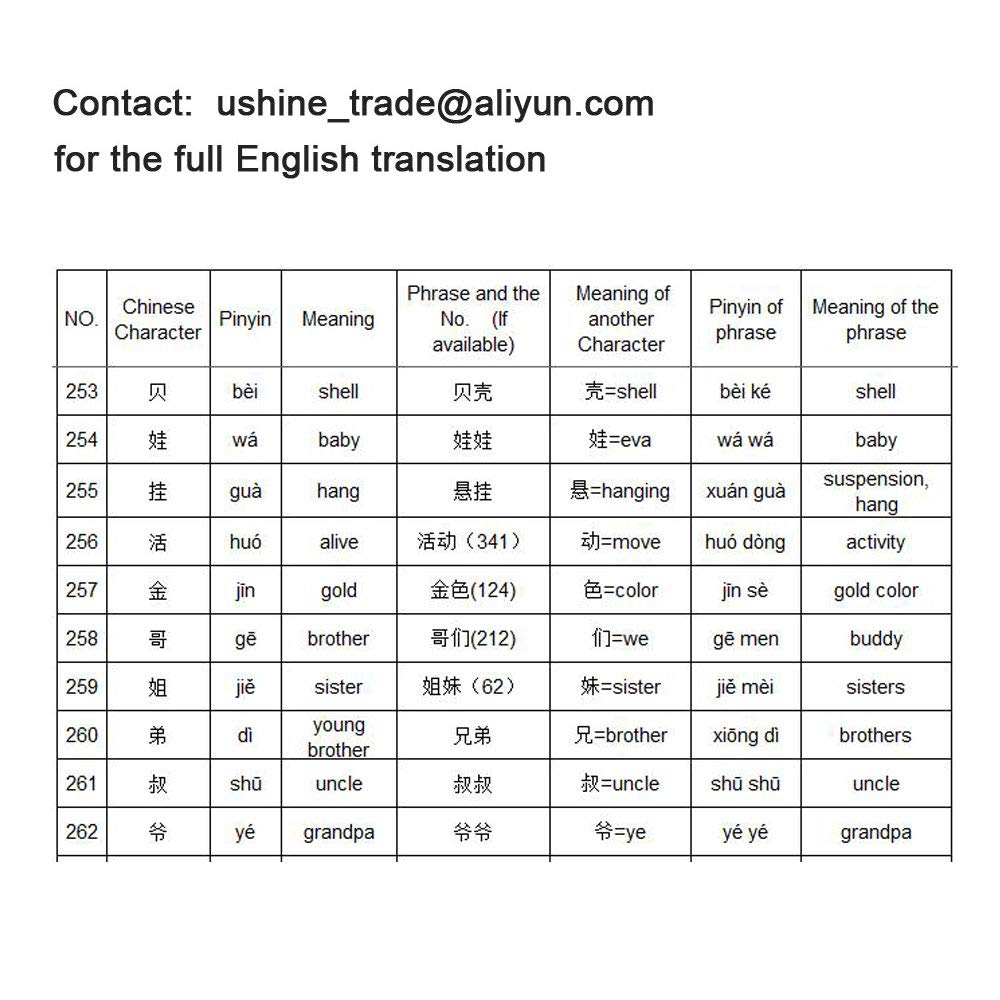 Amazon.com: LELELEYU 象形文字符號中文字母學習彩色快閃記憶體卡普通話簡體版,252 個字元附拼音和筆畫插圖,第2 階段: 玩具和遊戲