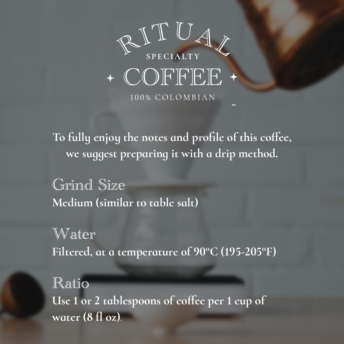 Ritual Specialty Coffee - Colombian Single Origin Whole Bean Gourmet Smooth Rich Profile 84 SCA Score Caramel Vanilla — view 8