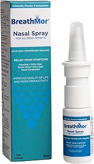 Nasal spray for ALLERGY | Clinically Backed | Ayurvedic| Cinnamon Bark Extract | Non-Drowsy | Relieves Sneezing, Itchy Nose, Runny Nose, Itchy Eyes, and Nasal Congestion (15ml)