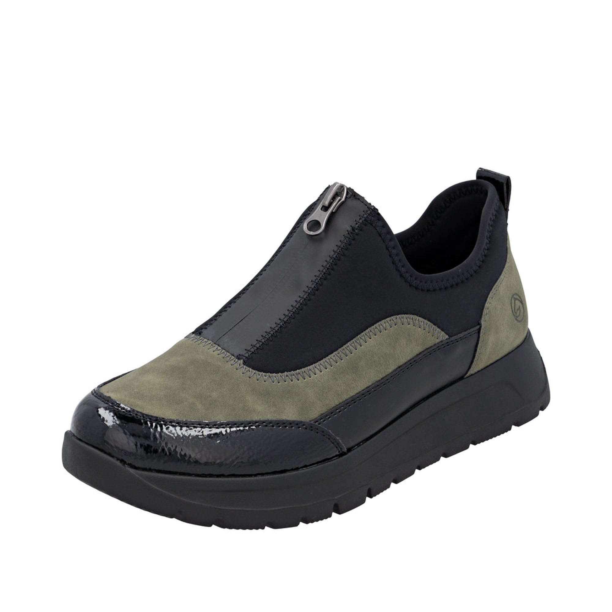 Remonte Women's D2V01 Low Trainers, Black (Black 03), 41 EU