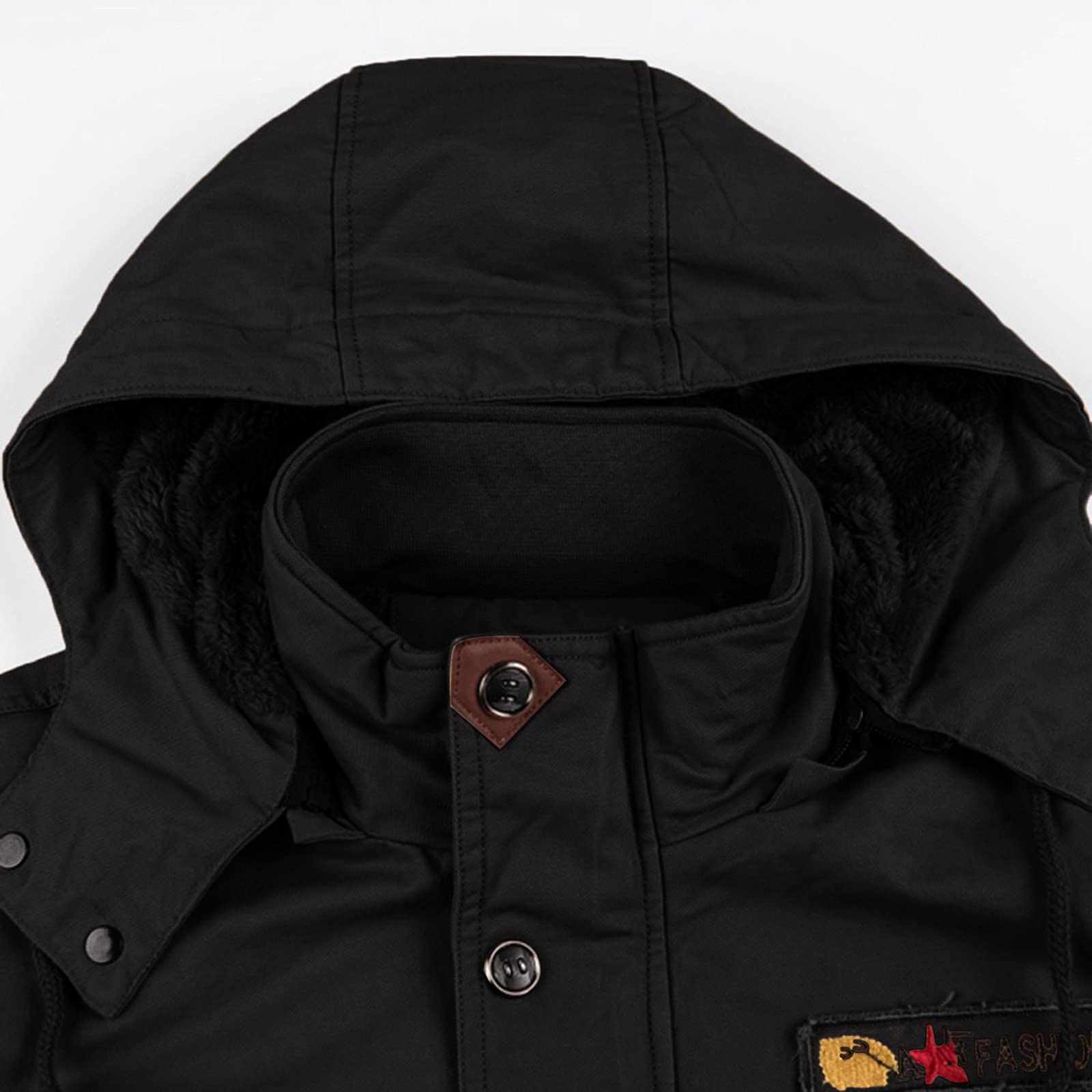 Manteau Hiver Homme - Chic Classique Parka Confortable Grande Taille Blouson Mi Saison Outdoor Hiver Manteau Thermique Chaud Doudoune