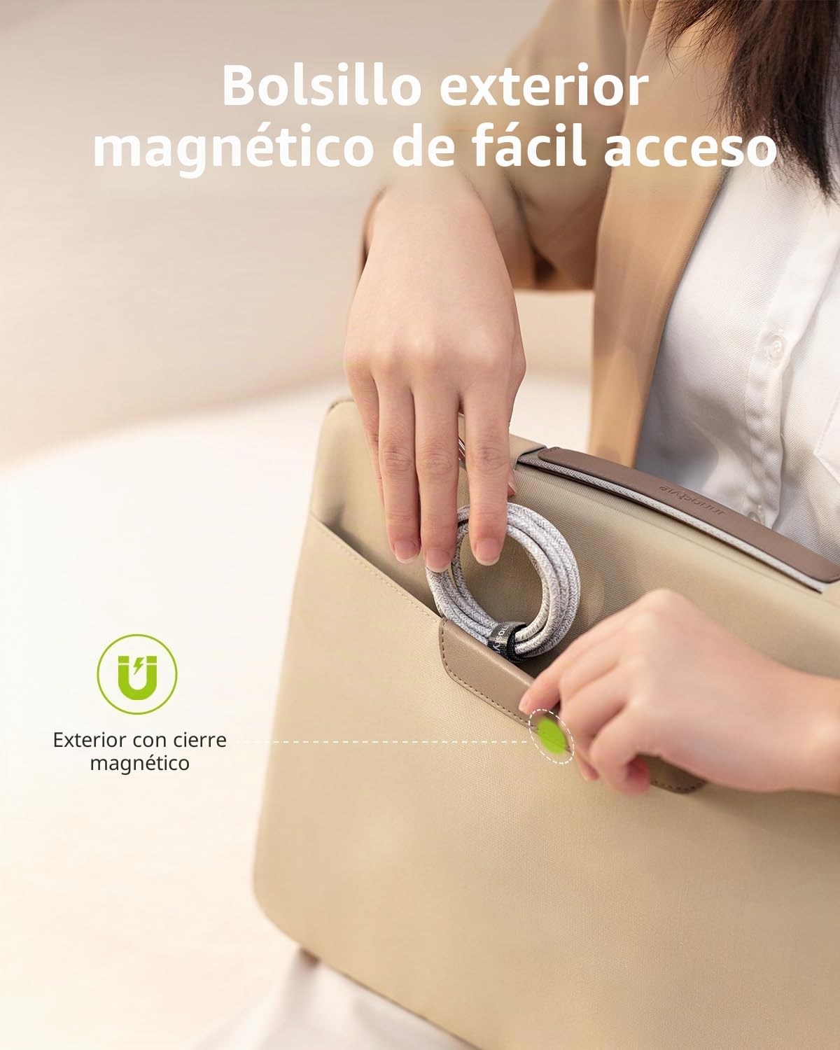 INNOSTYLE Bolsa para portátil de 15,6 16 Pulgadas, Impermeable OmniProtect Gris, Compatible con MacBook Pro/Air, HP ProBook, DELL Inspiron, ASUS, Gris-3cabezas-, 16 Cal, Formal
