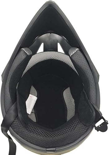 Miniatura 3 de Casco de motocross para motocross, todoterreno, jóvenes, niños, adultos, casco de motocicleta de cara completa para motocross, ATV, MX DH, 3 regalos