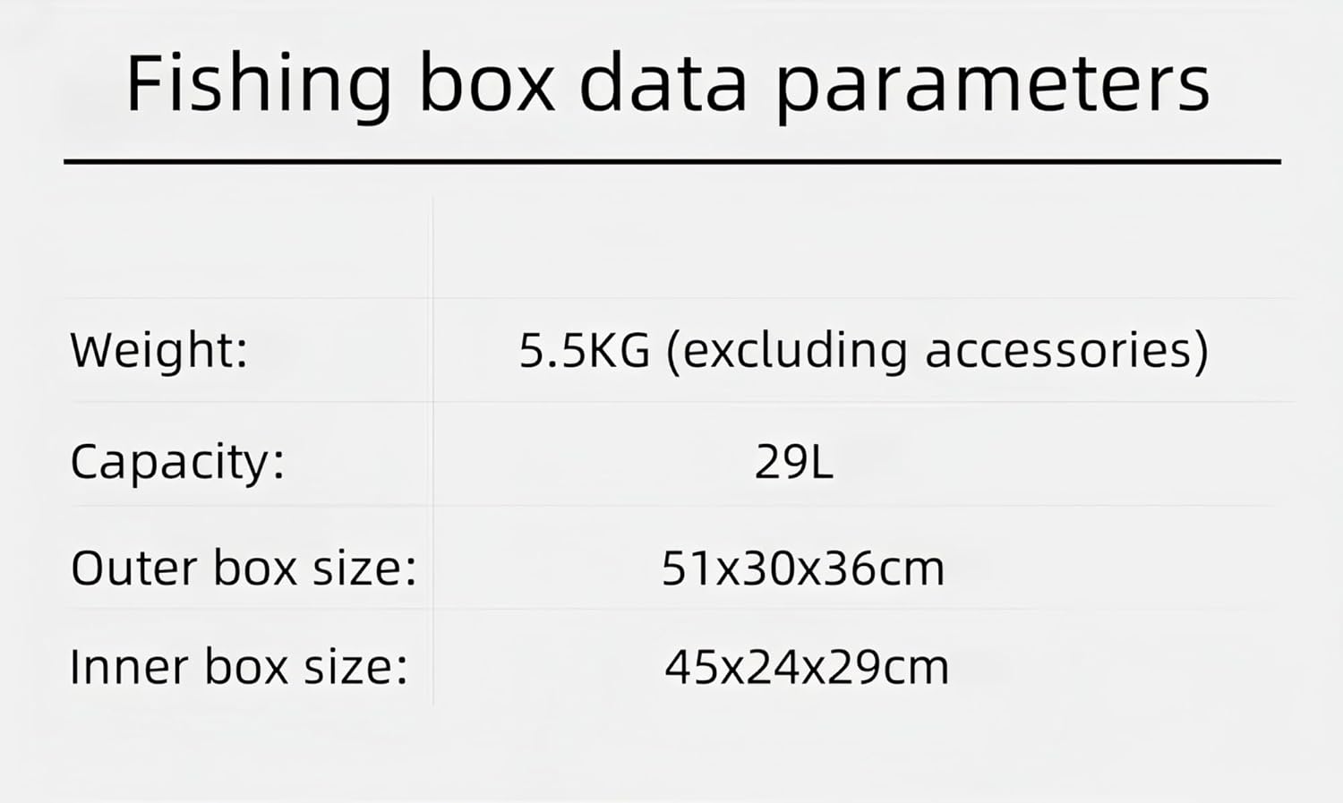 Fishing tackle box, bait box, large capacity fishing tackle storage box, PP material storage box, Outdoor Fishing Box (A)