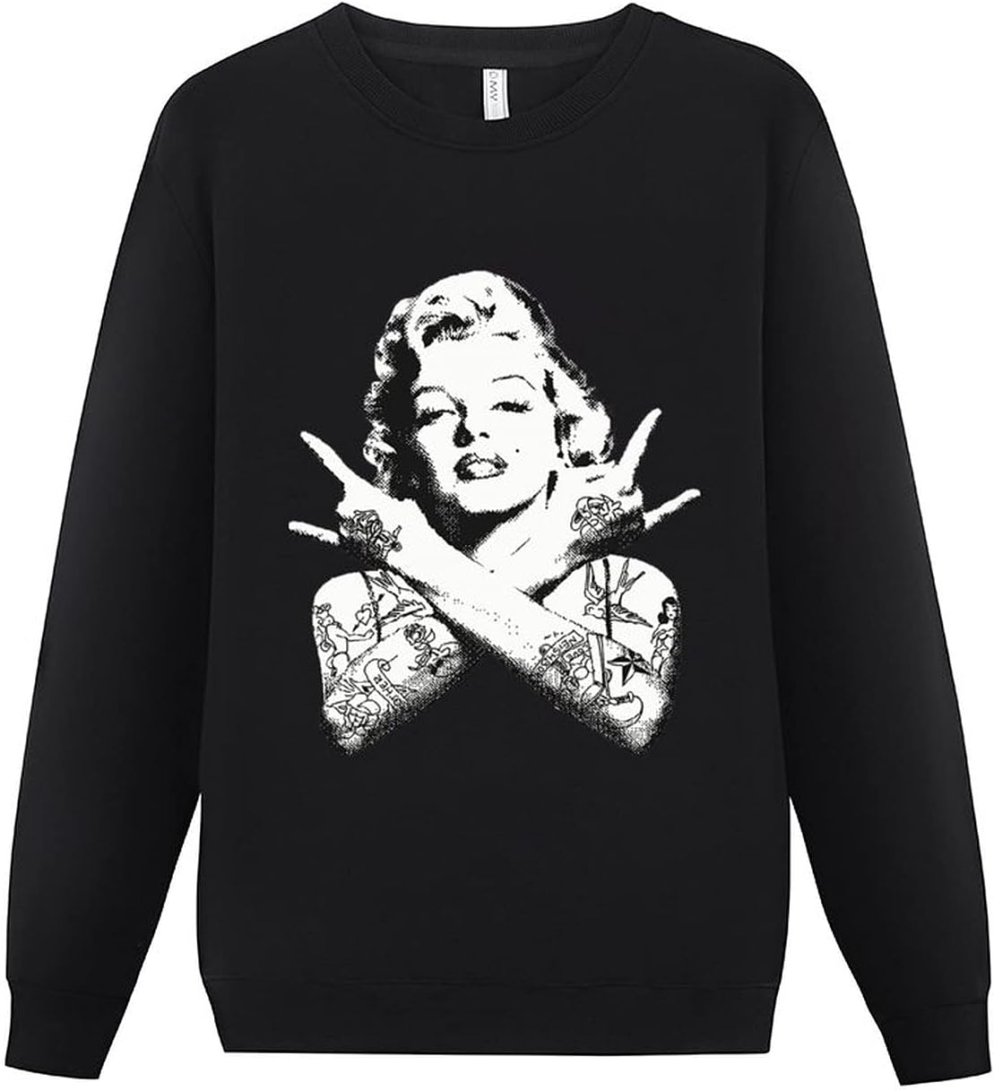 トレーナー パーカー レディース Banksy バンクシー マリリンモンロー スウェットシャツ 100 綿 長袖 Tシャツ クルーネック プルオーバー トップス ジャージ 柔らかい おしゃれ ゆったり 肌に優しい シルエット かっこいい服 春 秋 冬 Anbx Net