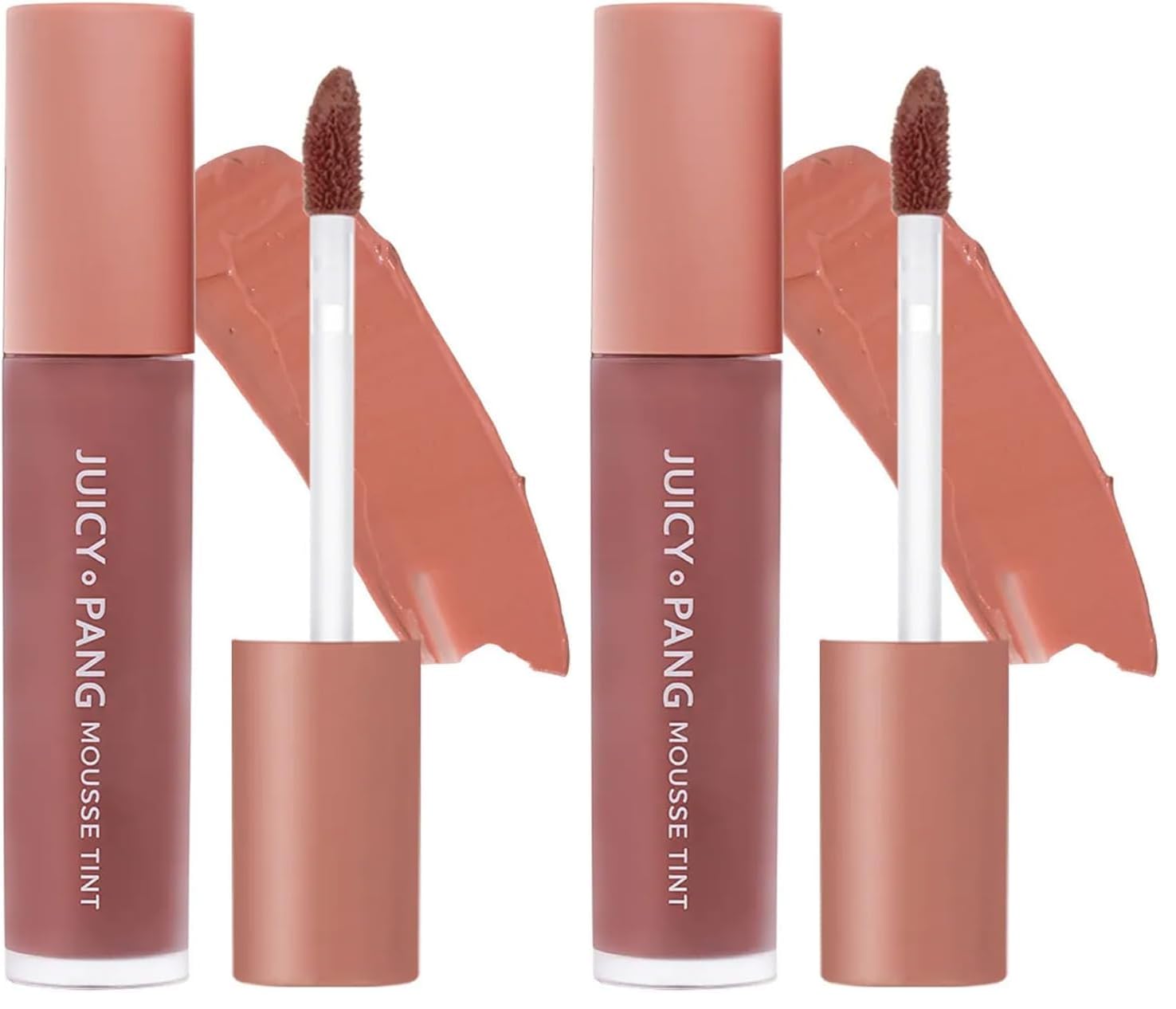 A'PIEU Nemli ve Pürüzsüz Görünüm Sunan Köpük Formüllü Tint ND02 Juicy-pang Mousse Tint Nude (2 paketi)