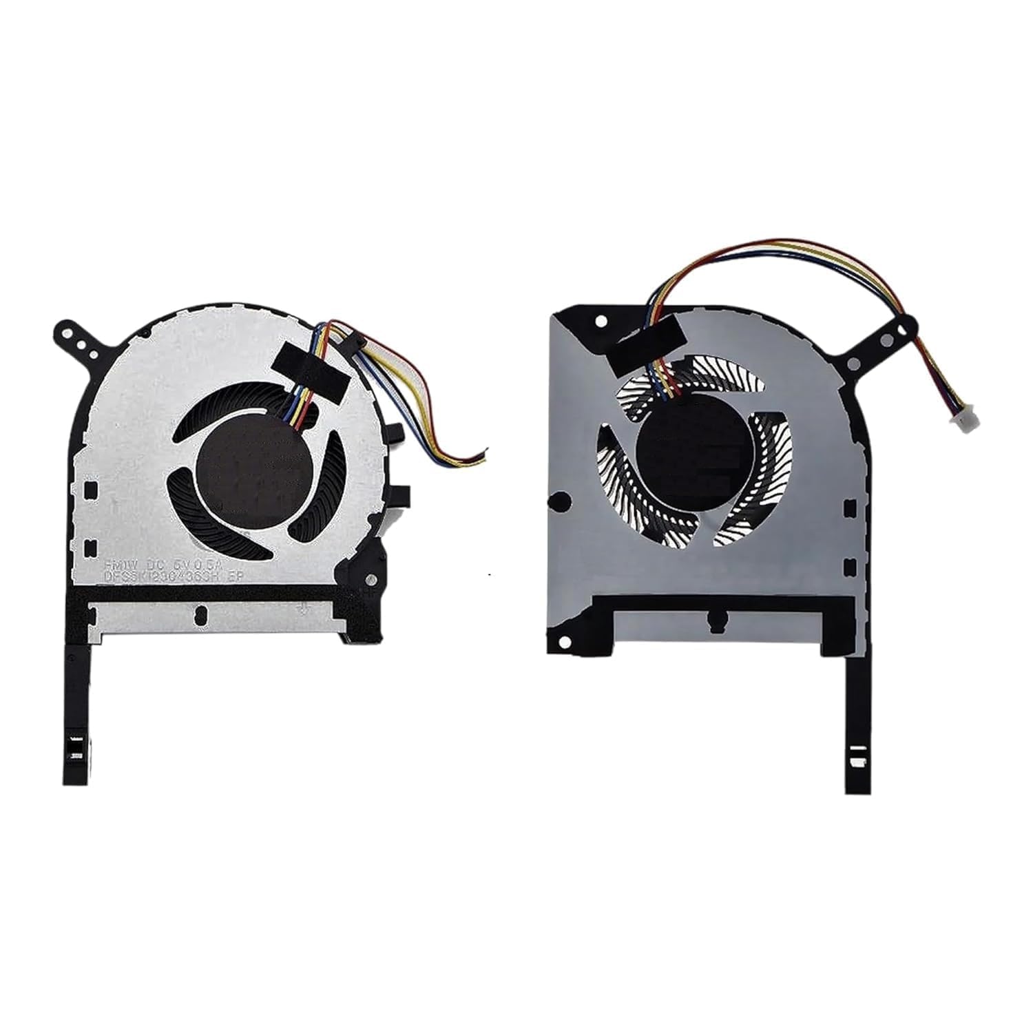 Sanj8 Replacement CPU + GPU (L+R Pair) Cooling fan for Asus TUF Gaming F15 A15 F17 2020 Series Laptop Such as FX505 / FX506 / FX566 / FA506 / FA566 / FX706 / FA706 / FX85 / FX 95 Series Laptop