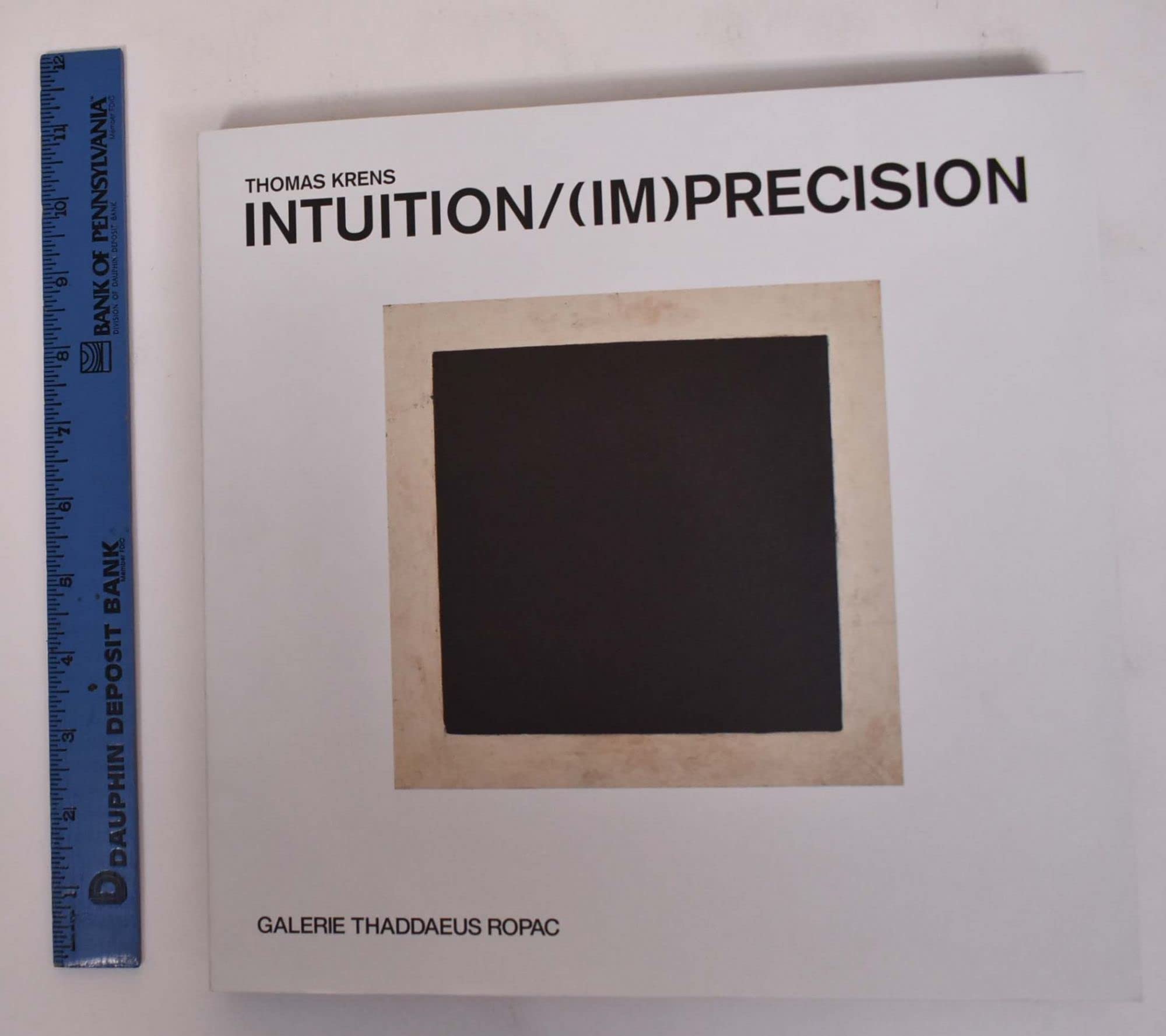 Intuition et Imprecision livre d'art contemporain poétique philosophique