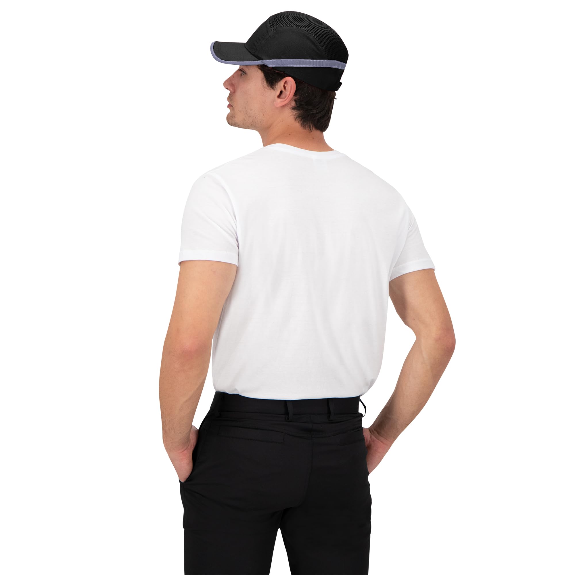 BWOLF TRIVOR Casquette de Securite Casquette Securite Homme Casquette Coque Securite Casquette Rafraichissante ABS en 812 avec Bandes Réfléchissantes…