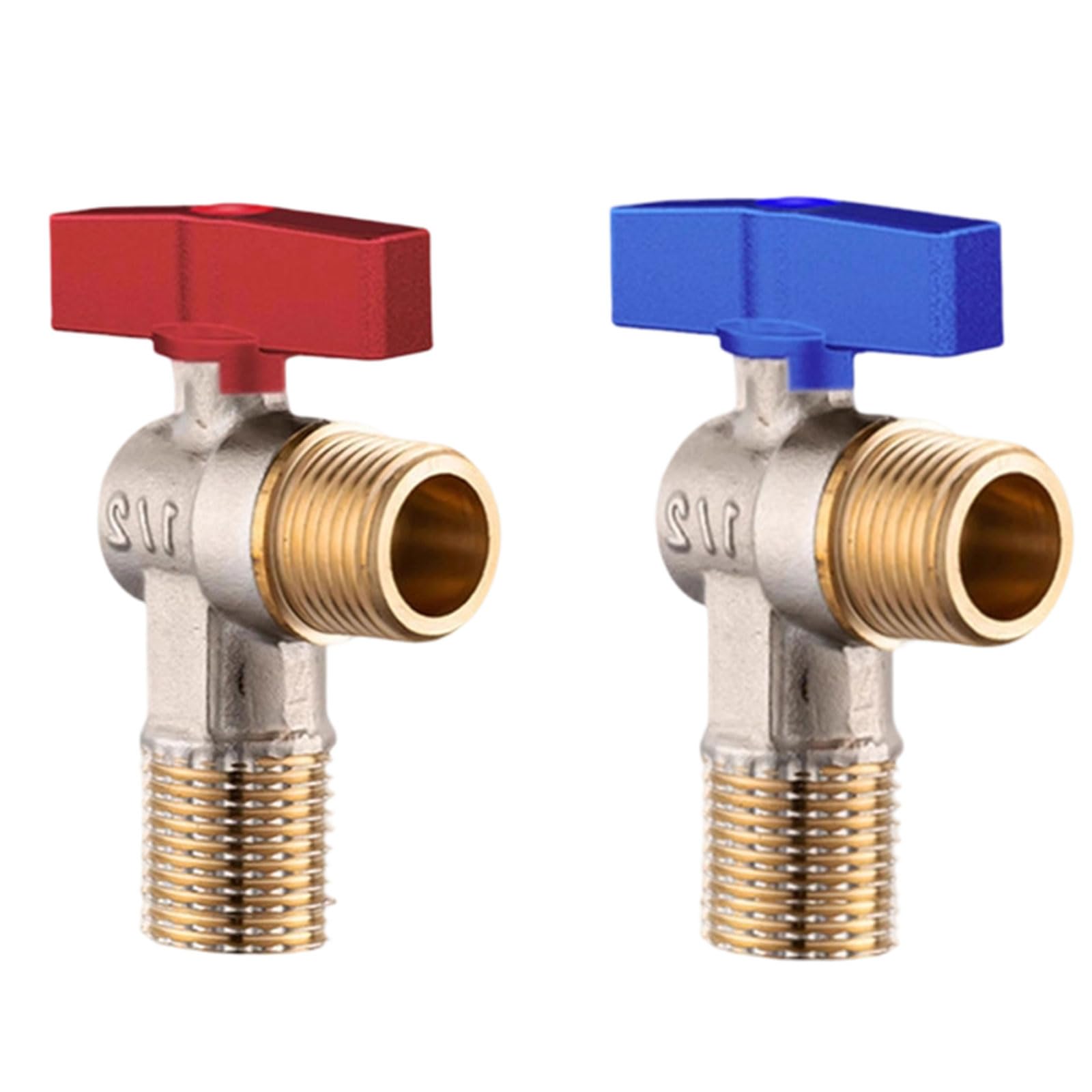 Hot/Cold Water Shut Off Restrictor Metal 1 / 2inch Turn Angles Stop Valves High Flows Angles Valves Enduring Turn Stop