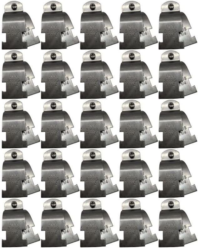 Stainless Steel Strut Straps (pipe clamps), 1-1/2" universal (1.740-1.900" O.D.) 10Pack