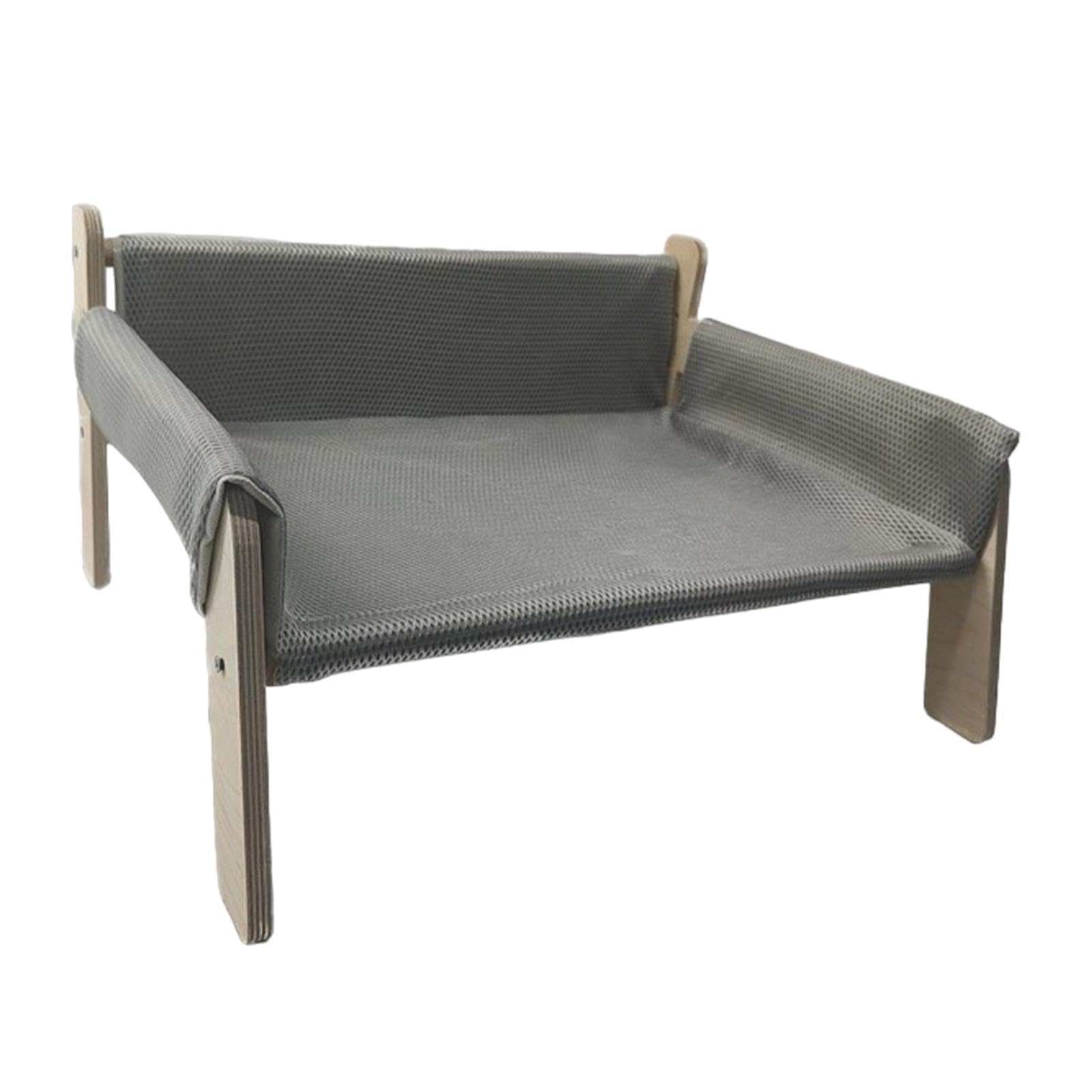 Sofá para Perros, Camas para Gatos y Perros medianos y pequeños | sofás para gatos, de madera natural, hipoalergénica, cómoda de sofá extraíble, sofás y sillas para perros, camas para p