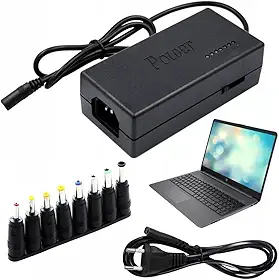 RV Globi Carregador Universal de Notebook, Laptop, Monitor, TV, 9 Conectores, 120W, Bivolt 110/220v, Compatível com Várias Marcas de Notebook