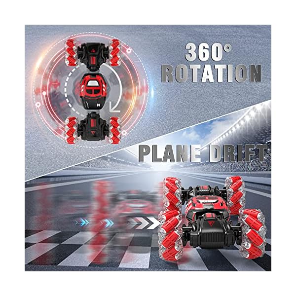 NBPOWER Ferngesteuertes Auto，RC Auto Ferngesteuerte Crawler,Dancing Drift Stunt Car 1:16 RC Car Off Road Outdoor und Indoor,Fernbedienungs Auto für Kinder und Erwachsene – Bild 5