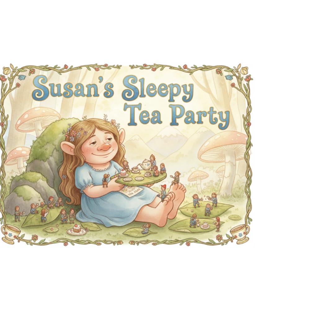 Susan’s Sleepy Tea Party: A heartwarming bedtime story about kindness, imagination, and courage.: 1 (Susan the giant troll)