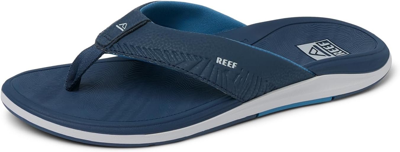 REEF Mens Offshore Flip Flop, Cushion Footbed, Arch Support, Durable Outsole