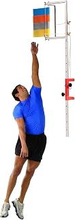 FLTRGO Basketball Dunk Jumping Ability Tester, Jump Height Vertical Challenger, Wall Mount Jump Measurement Pole, Volleyball Spike Physical Trainer