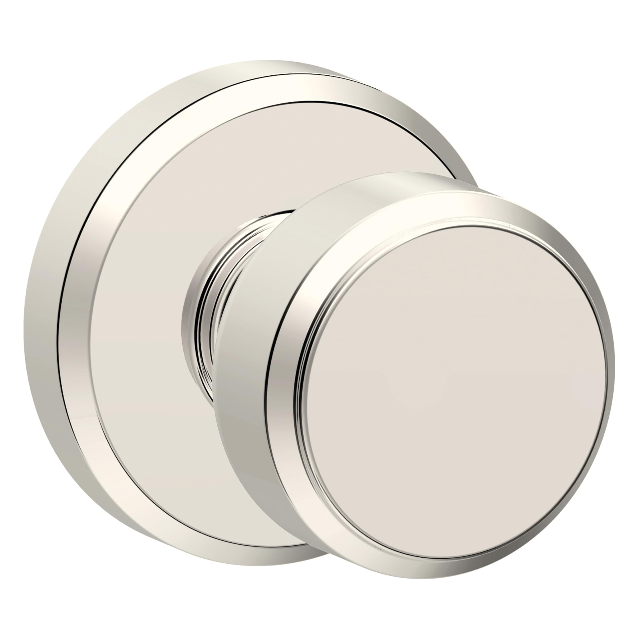 SCHLAGE Bowery Hall/Closet Passage Door Knob, Polished Nickel
